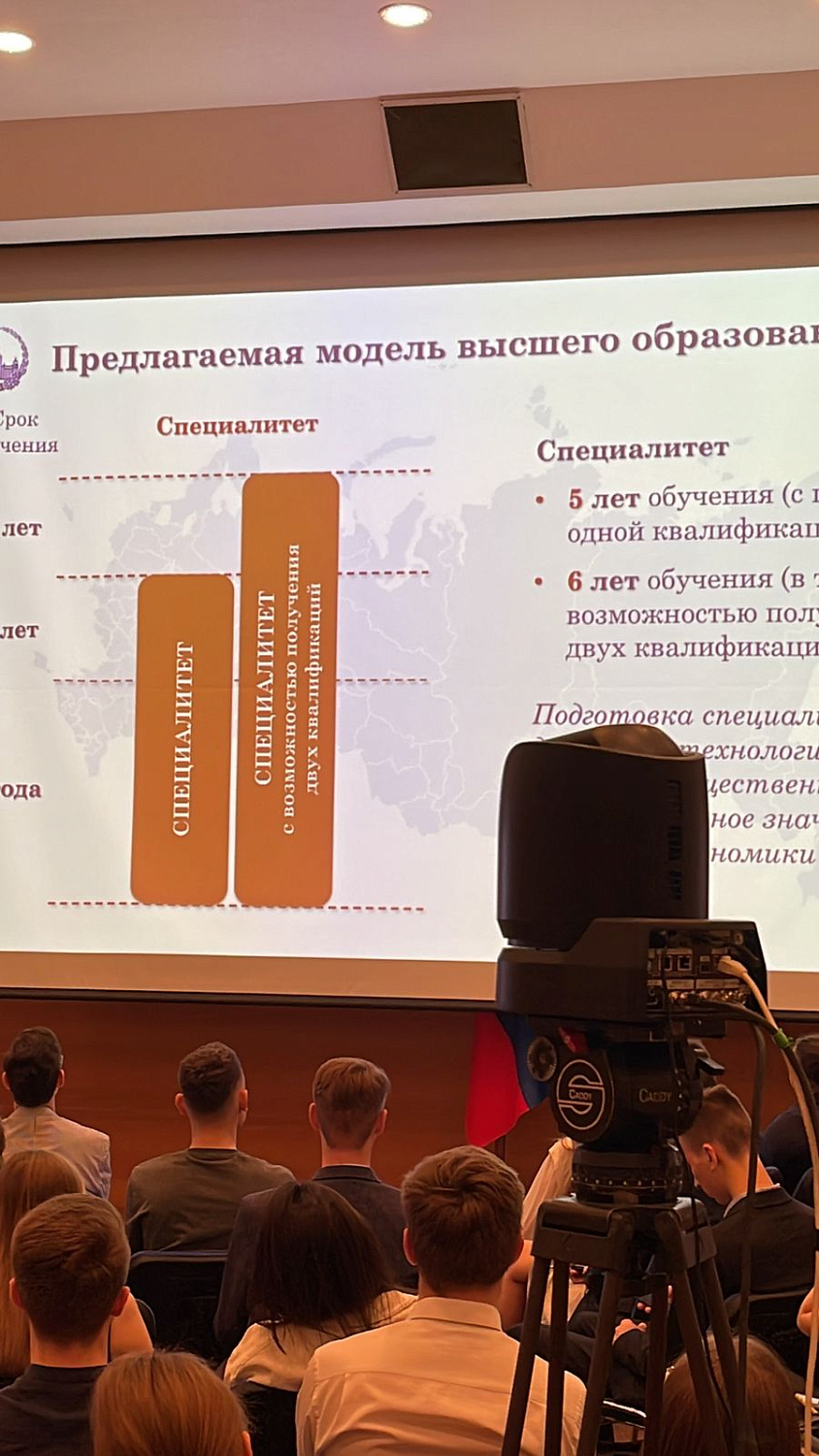 Развитие системы высшего образования в России